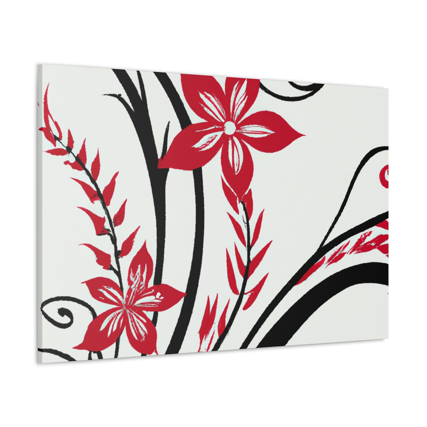 Blissful buds - Floral - Canvas