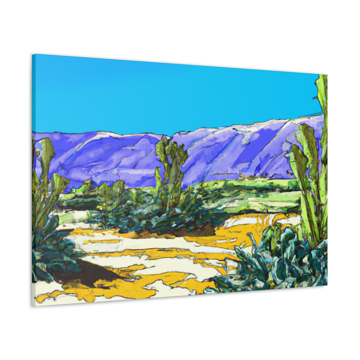 Sunburnt Horizon - Landscape - Canvas - Desert