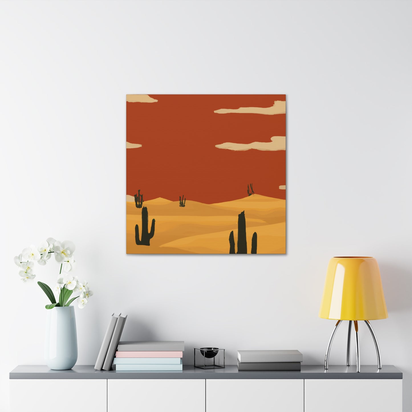 Dapper Dorian - Vintage Contemporary - Desert- Canvas