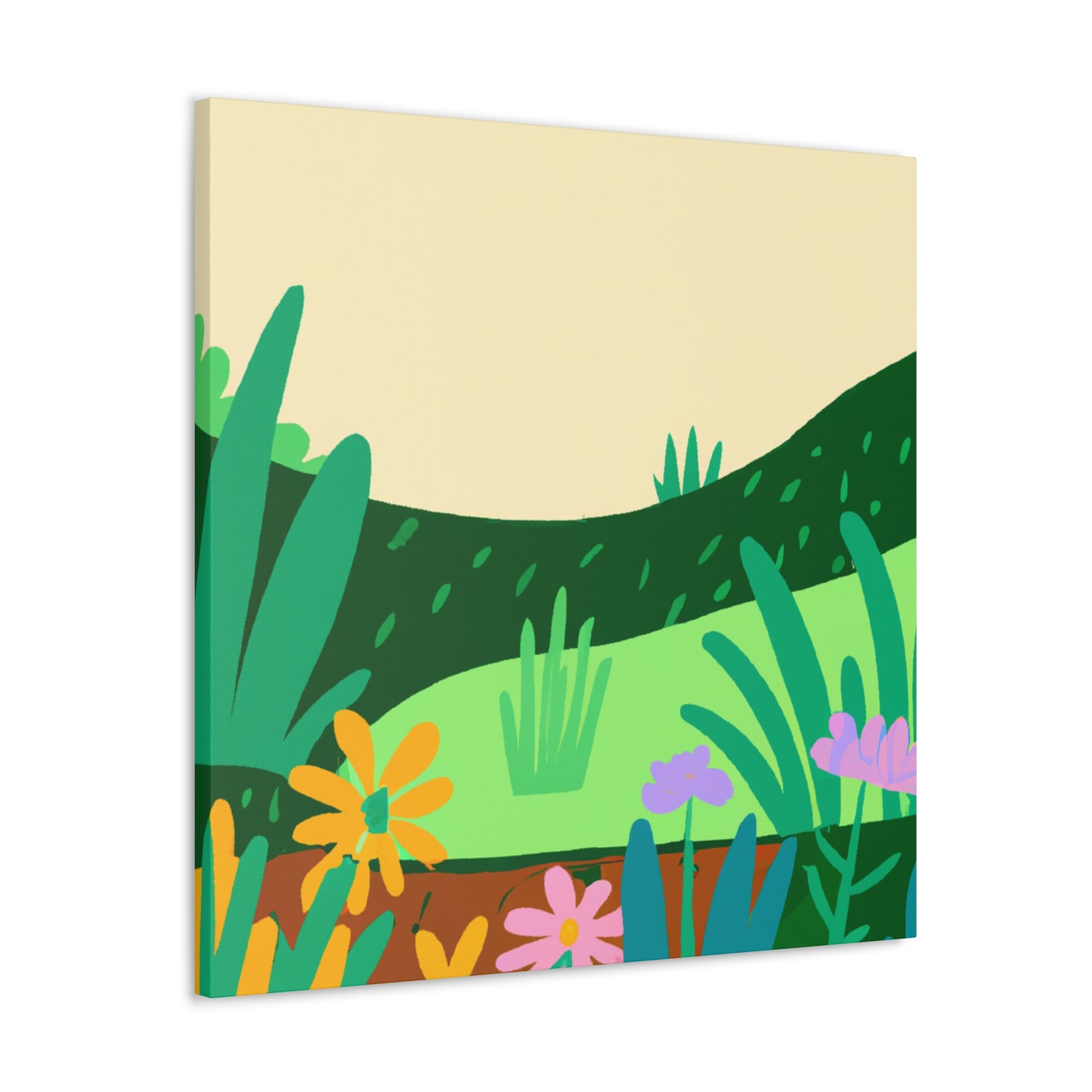Blooming Veil - Landscape - Canvas