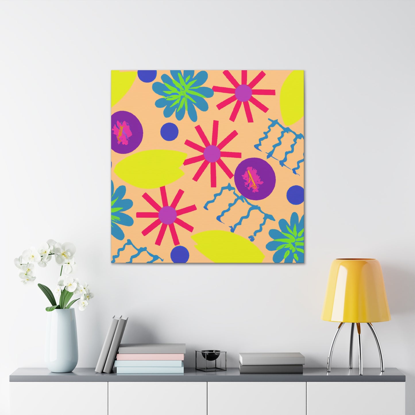 Bloomburst - Floral - Canvas