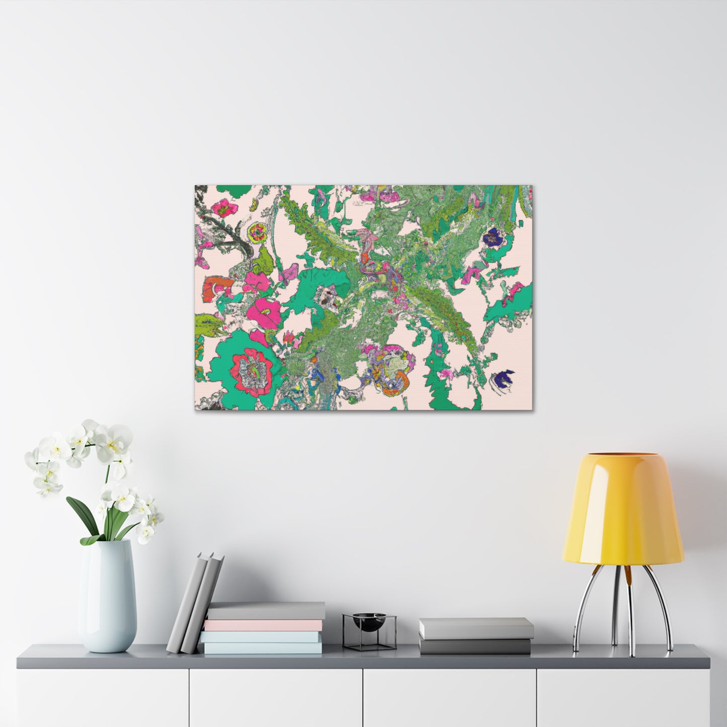 Blissful Beauty - Floral - Canvas