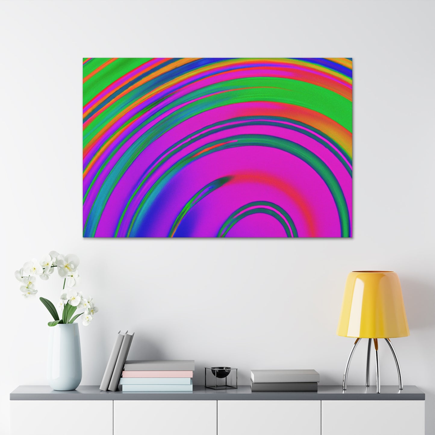 Aqualea- Abstract - Canvas