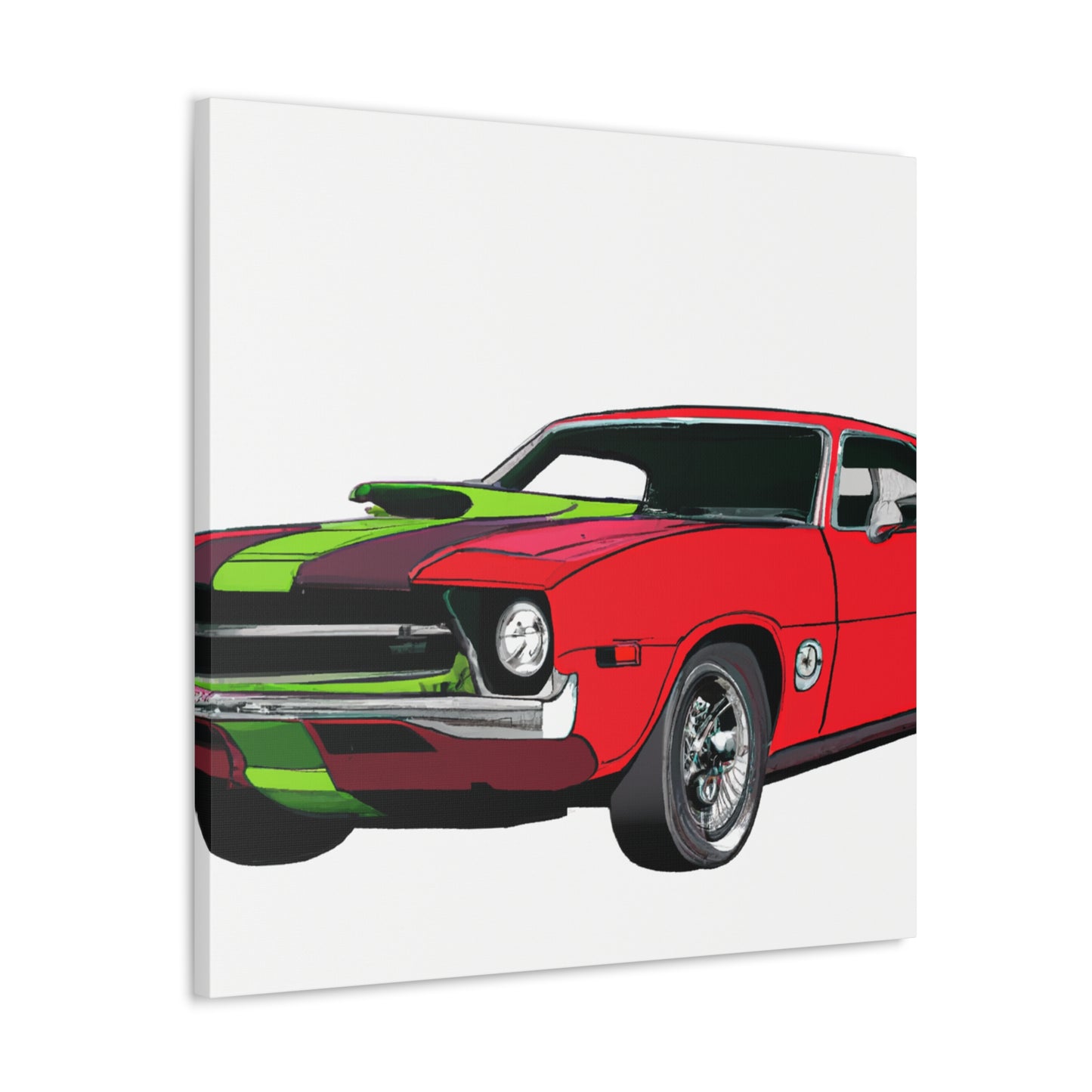 The Rumbler - Automobile - Canvas