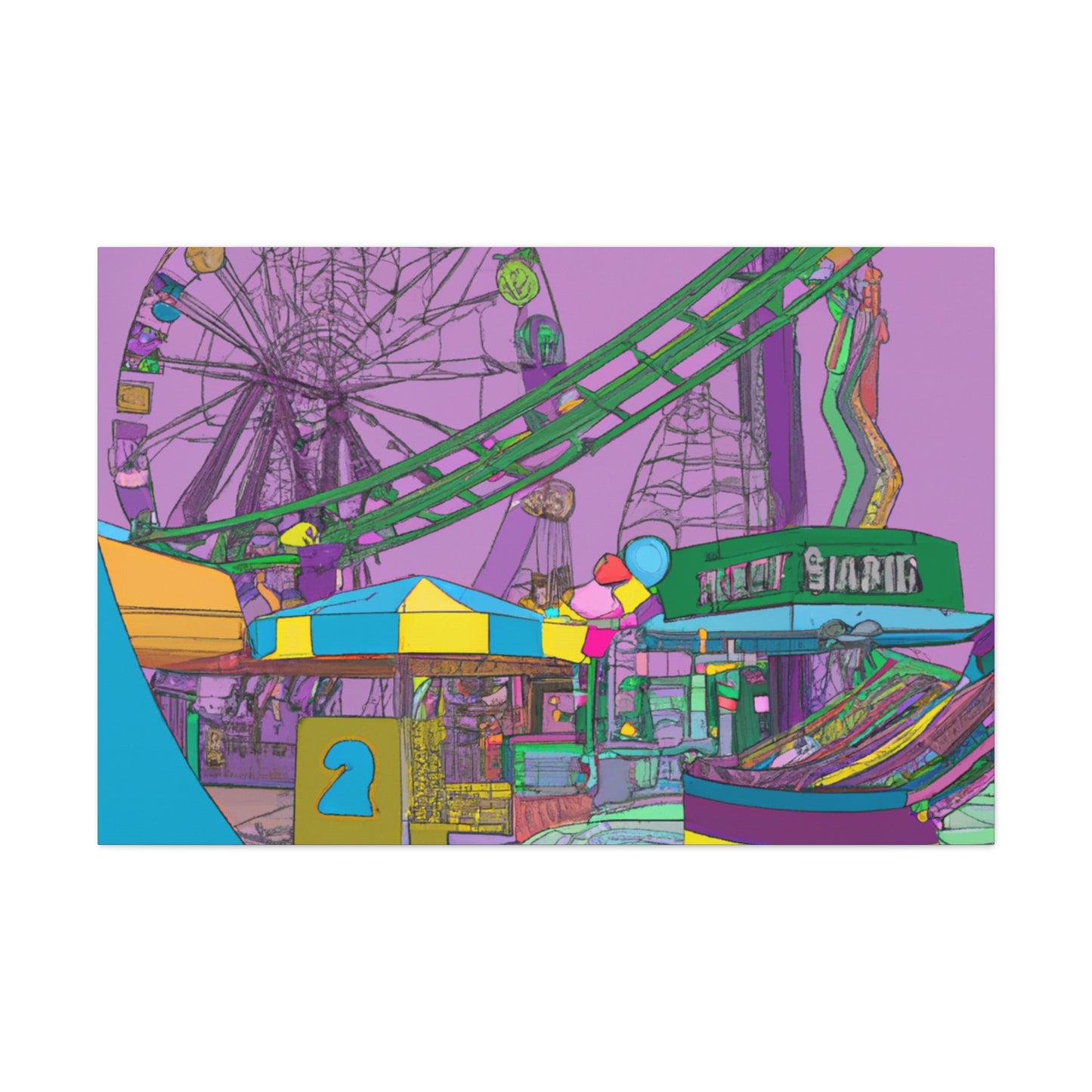 SpinTopia - Amusement - Canvas