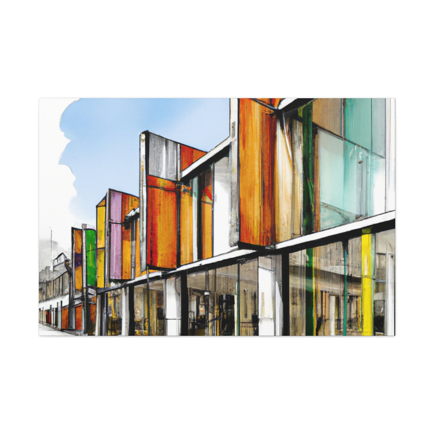 Aquila Autumnfield - Architectural Canvas