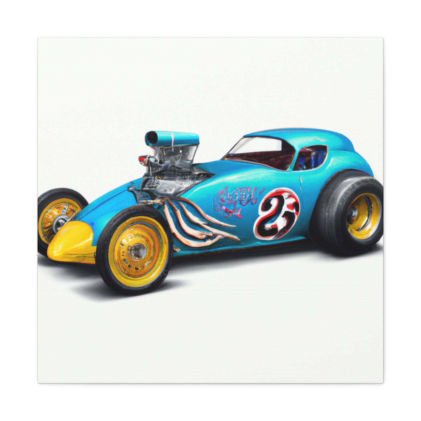 Rusty Rattler - Automobile - Canvas