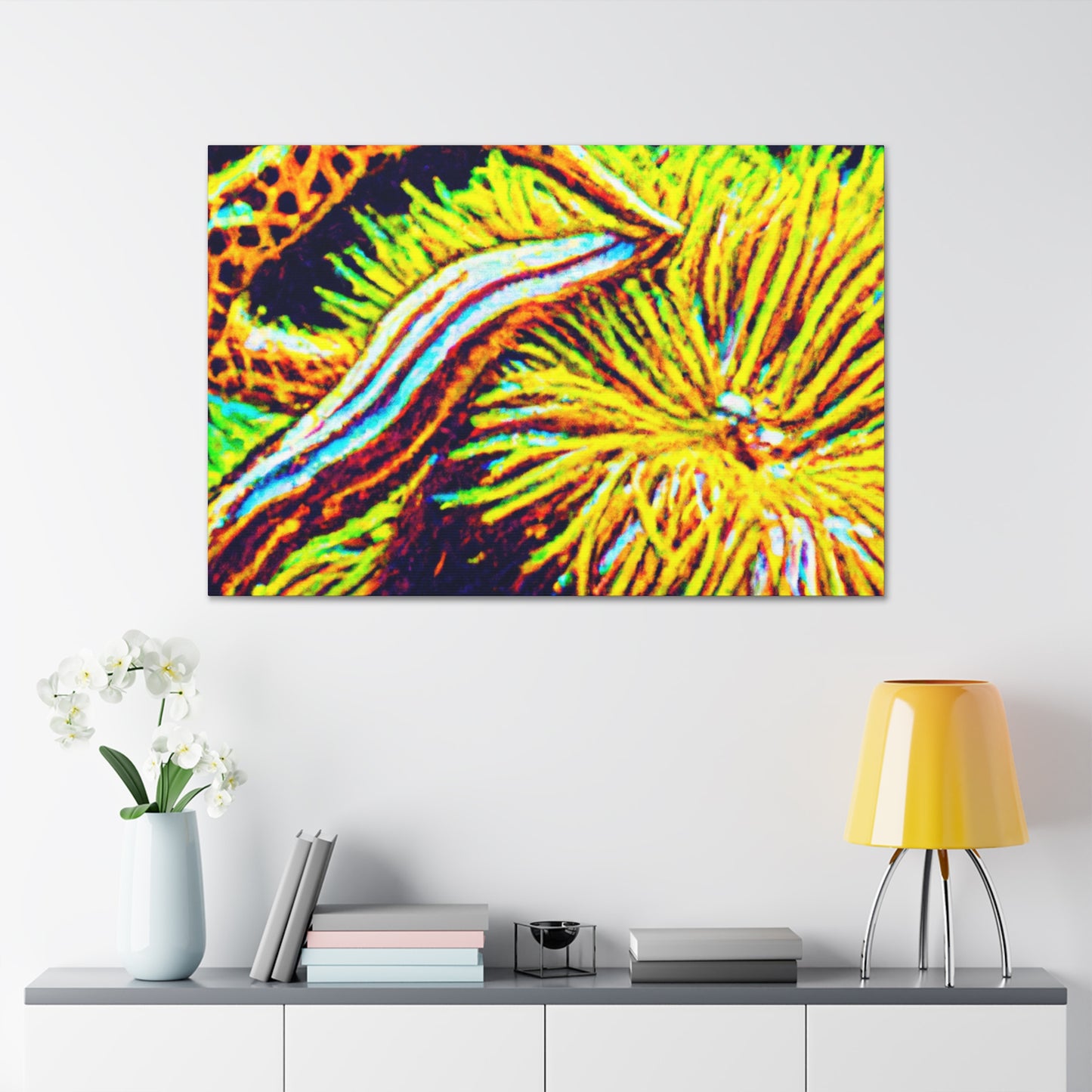 "Coastal Promenade" - Underwater Canvas