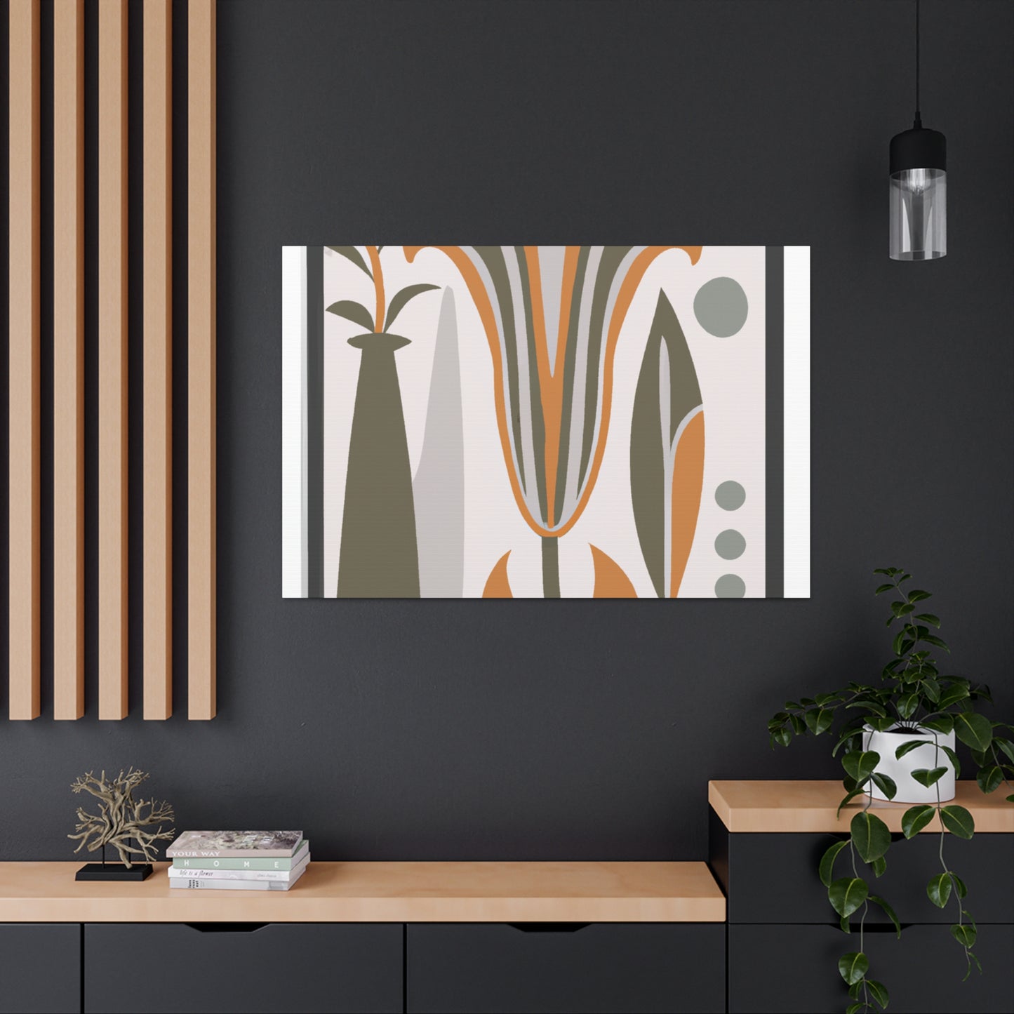 Swanky! - Midcentury Canvas