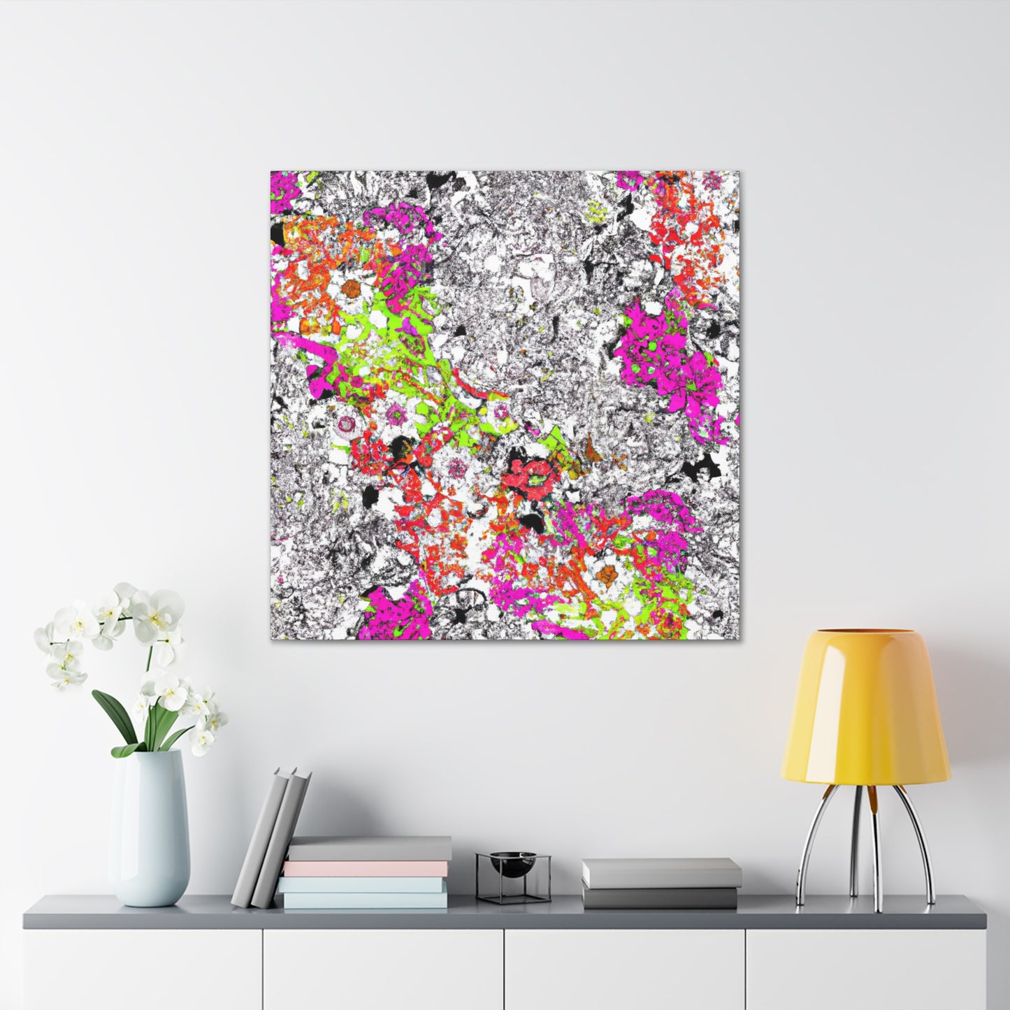 Rosy Joy - Floral - Canvas