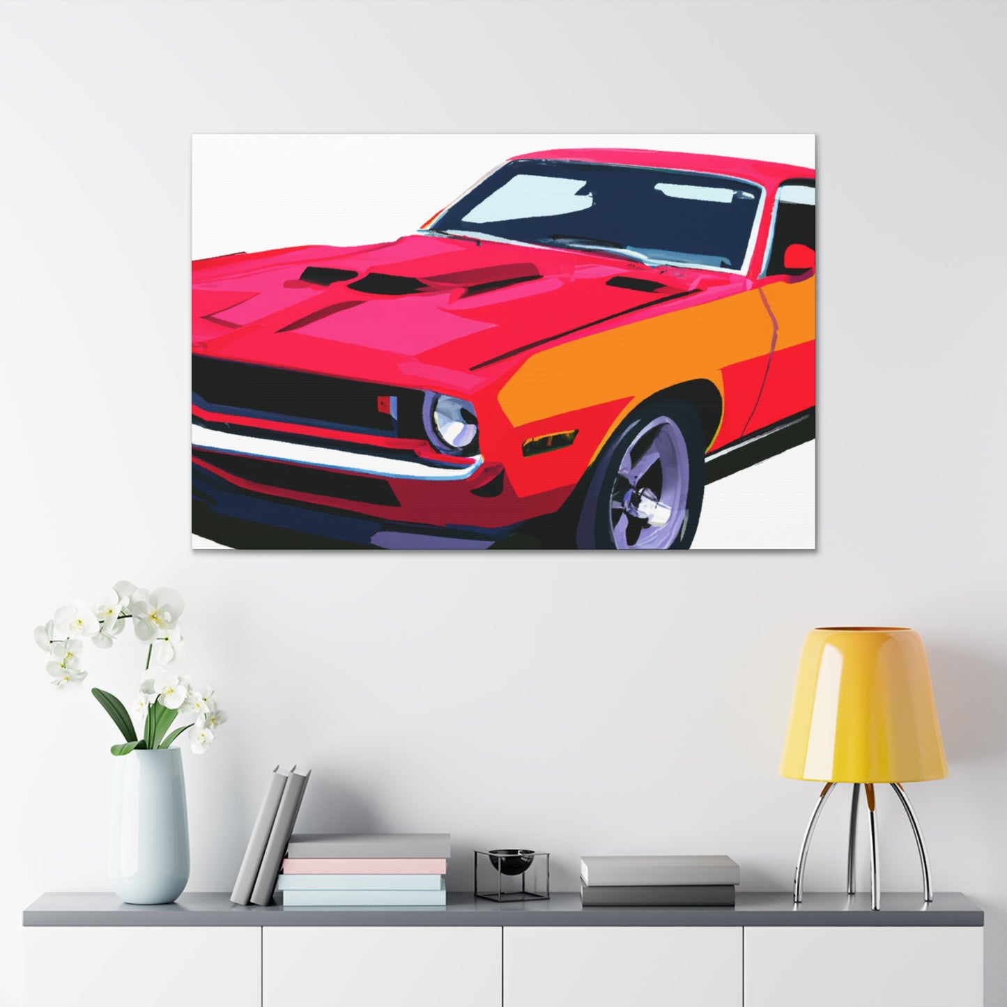 Roadrunner '65 - Automobile - Canvas