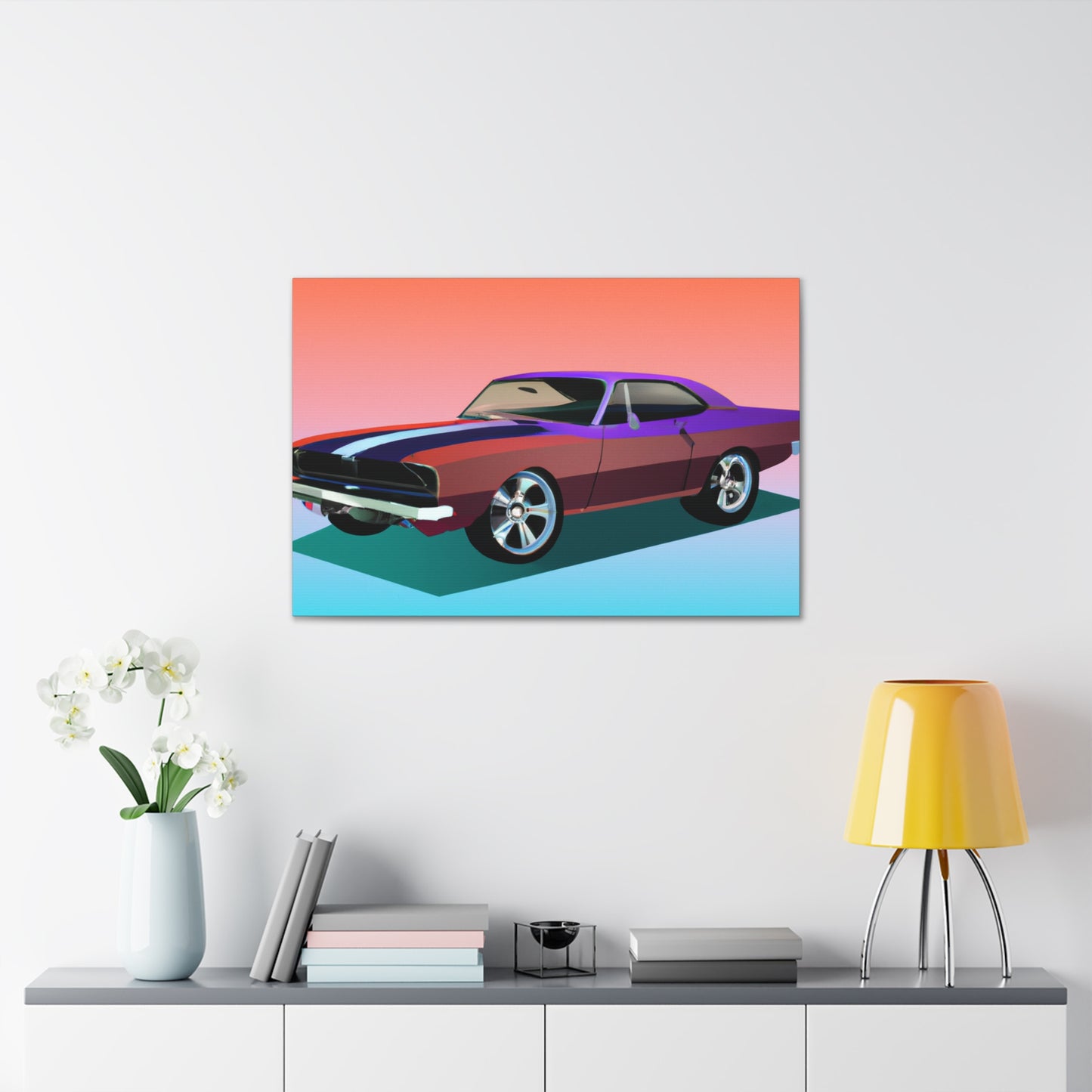 Rattler Racer - Automobile - Canvas