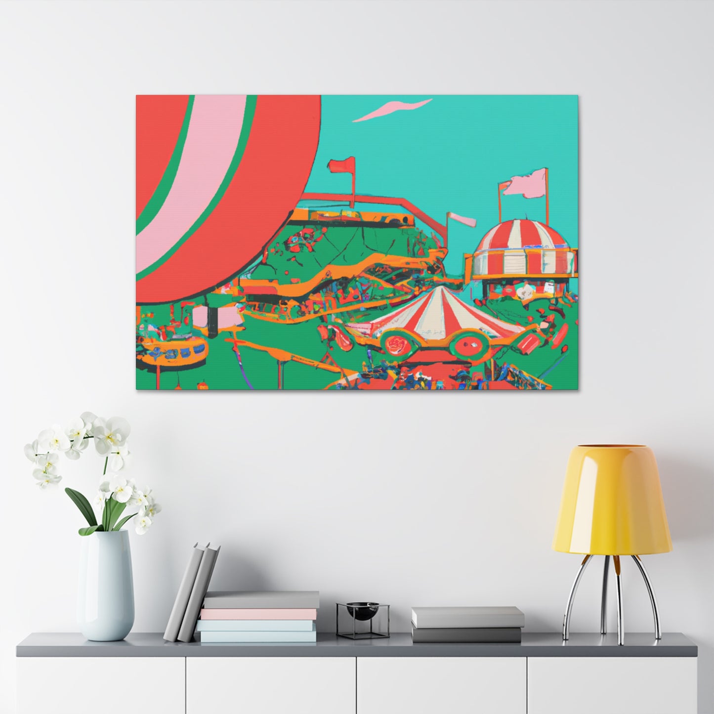 Hidden Gem - Amusement - Canvas