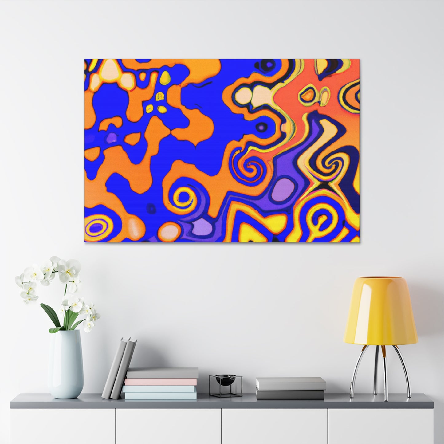 Aqua Aura - Abstract - Canvas
