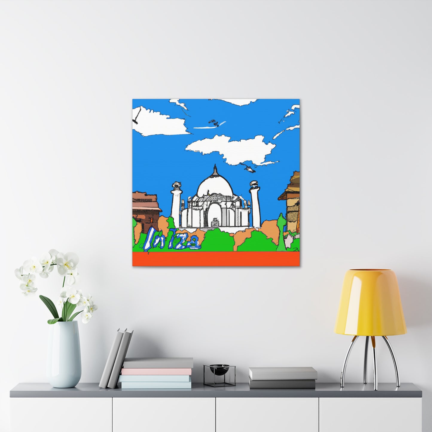 Nalanda - Destination India - Canvas