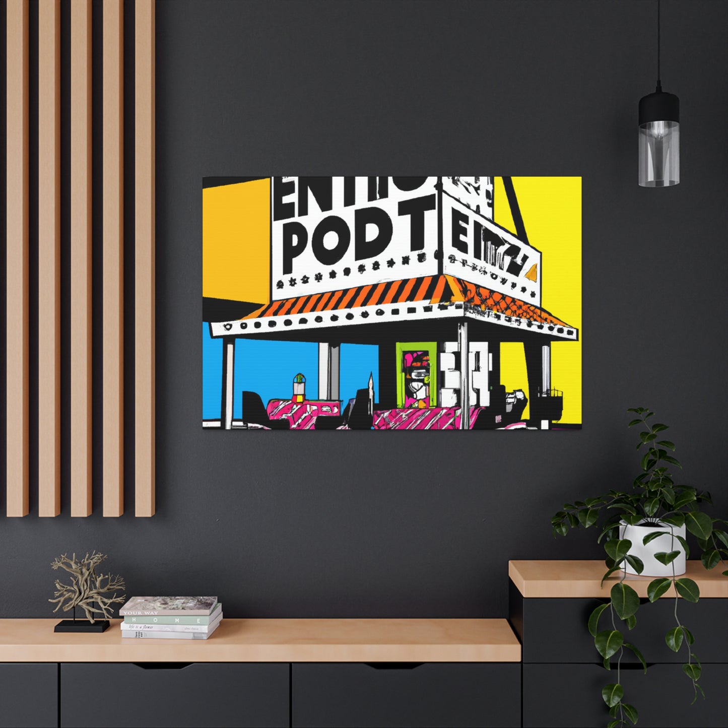 Carnival Bar - Canvas - Pop Art