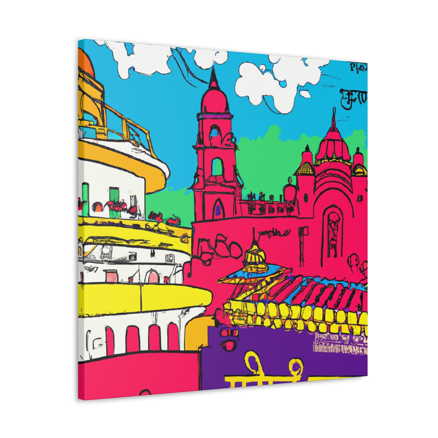 Miracle Monarch - Destination India - Canvas
