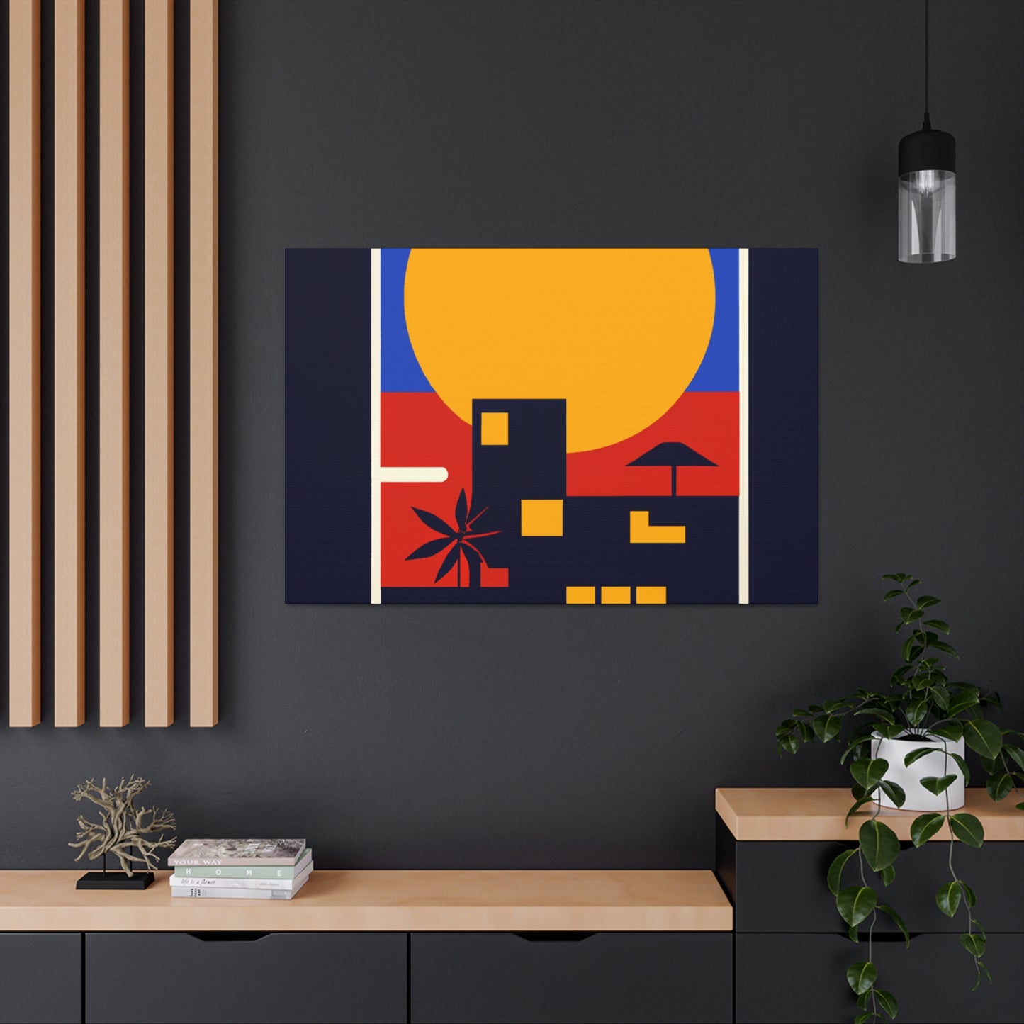Miami - Midcentury Canvas
