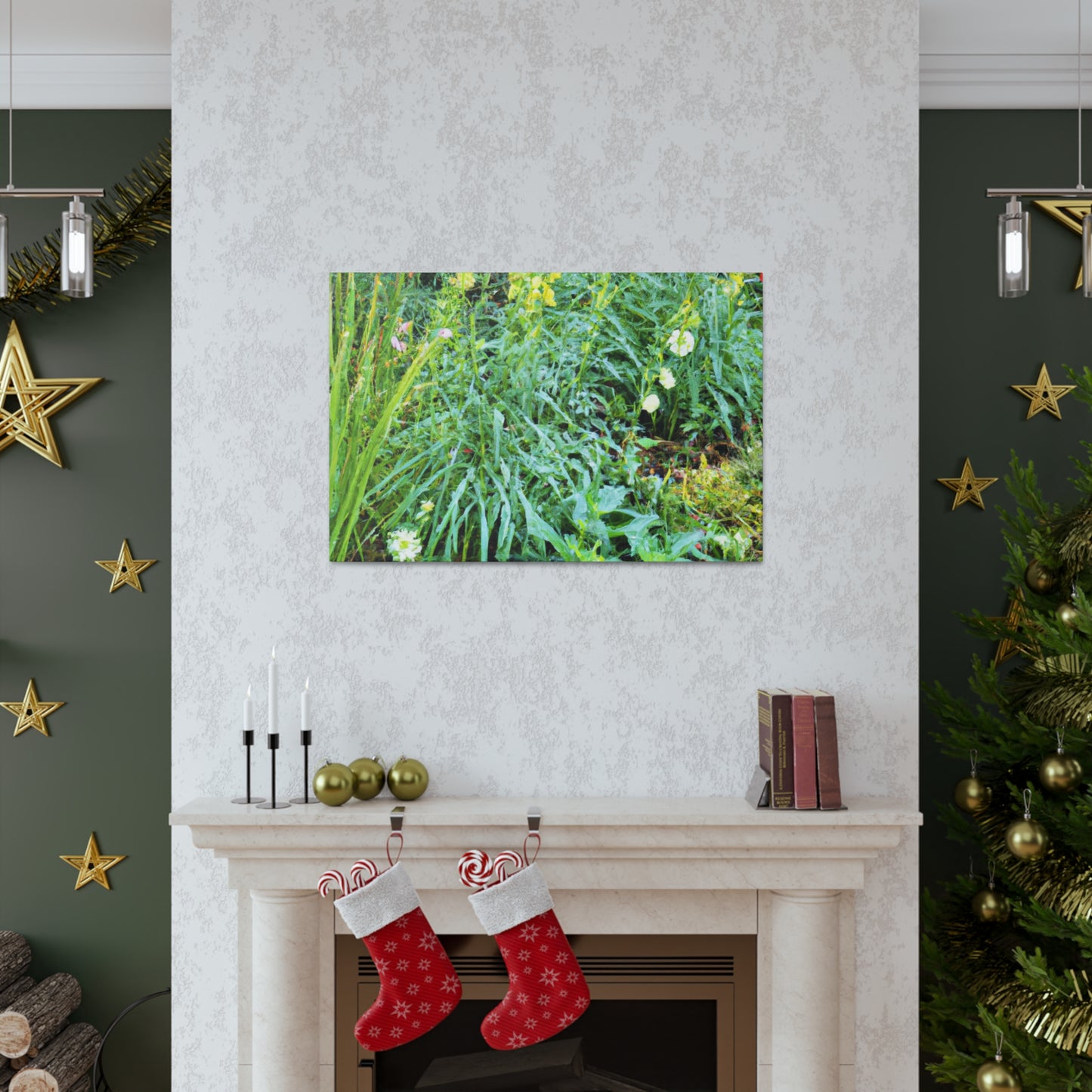 Summer Garden Blossoms - Canvas - Floral