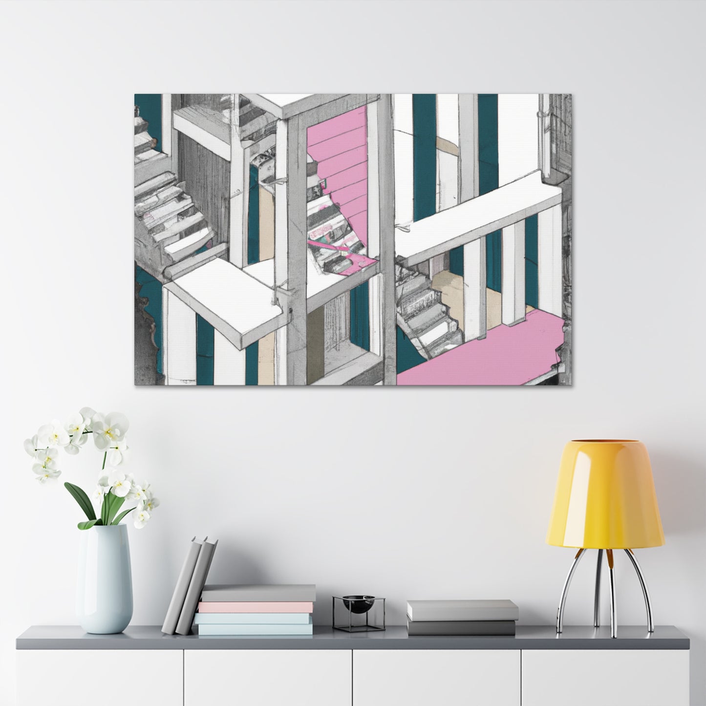 Jan Pinkmeer - Canvas - Architectural