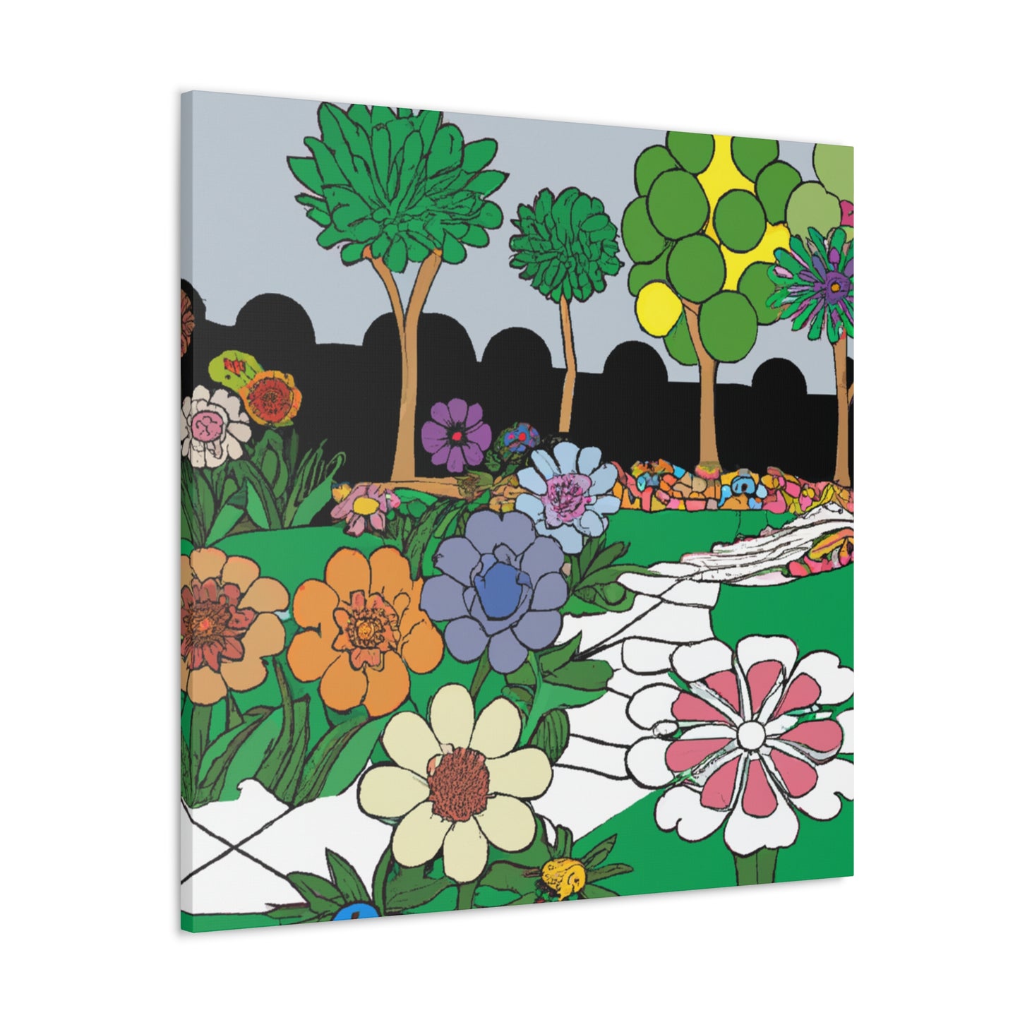 Gardenia Glade - Landscape - Canvas