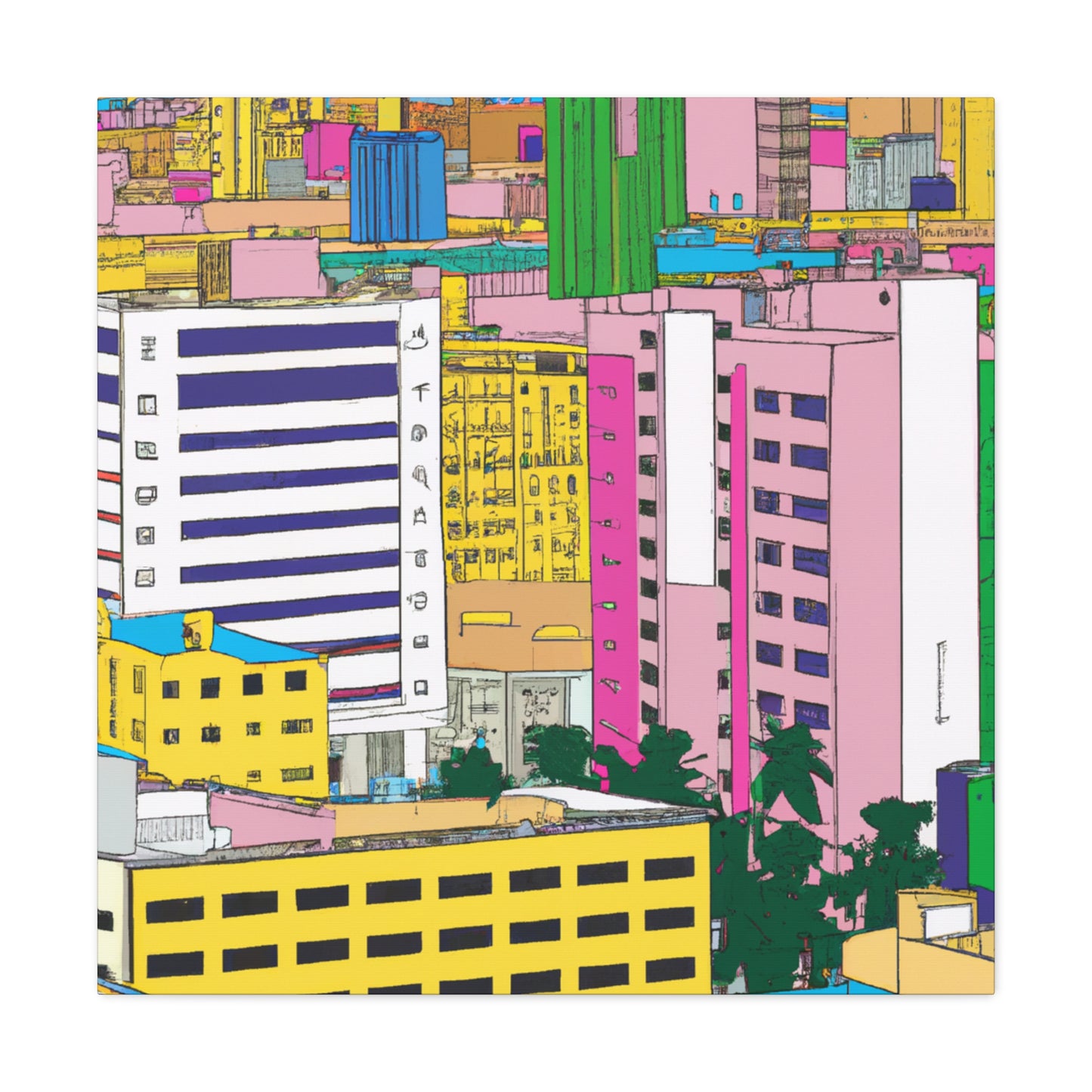 Farhangon - Middle East - Canvas