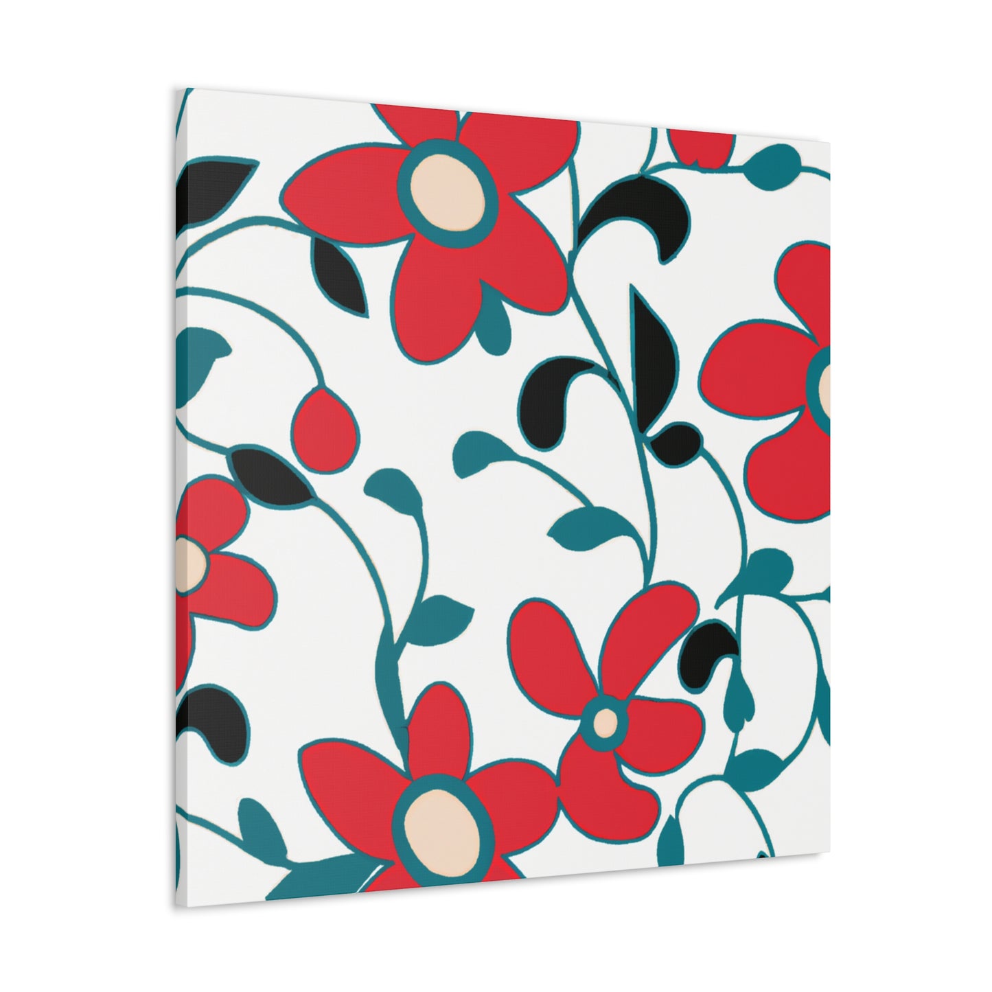 Petal Dance - Floral - Canvas