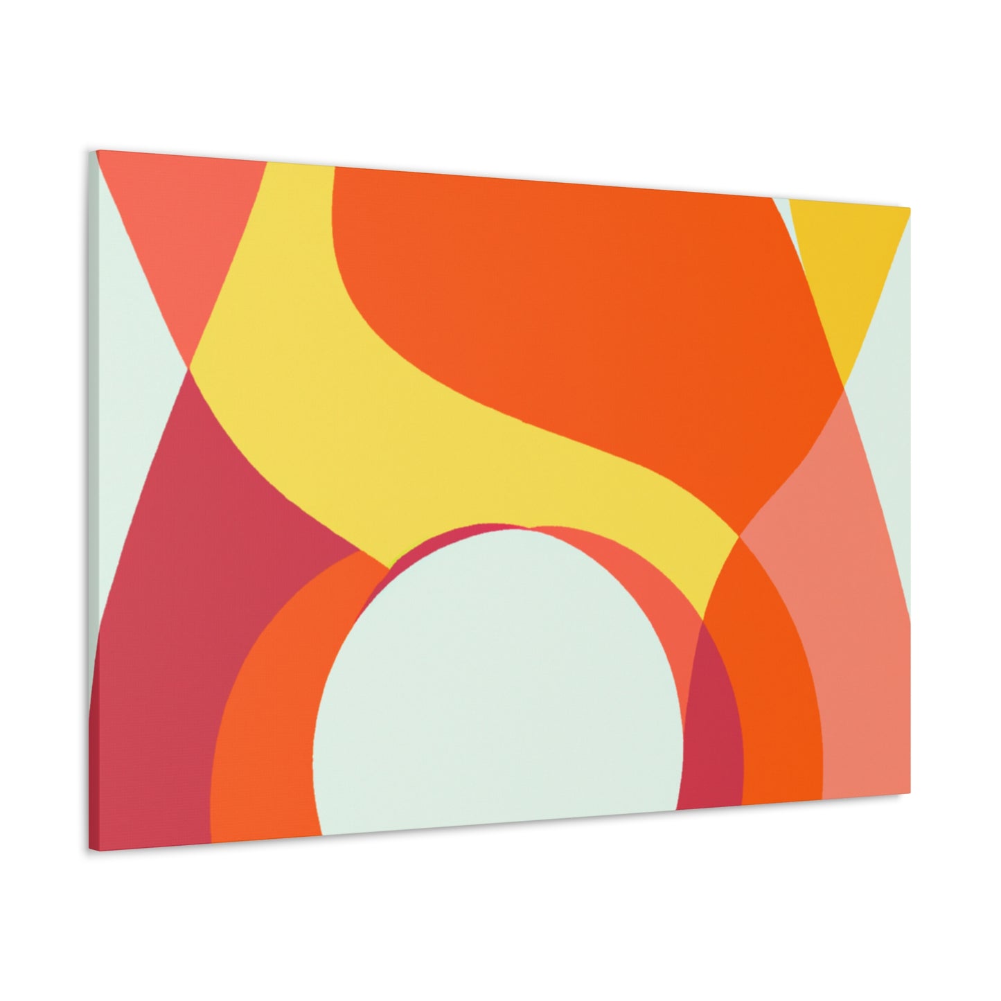 "Optical Illusions - Midcentury" - Canvas