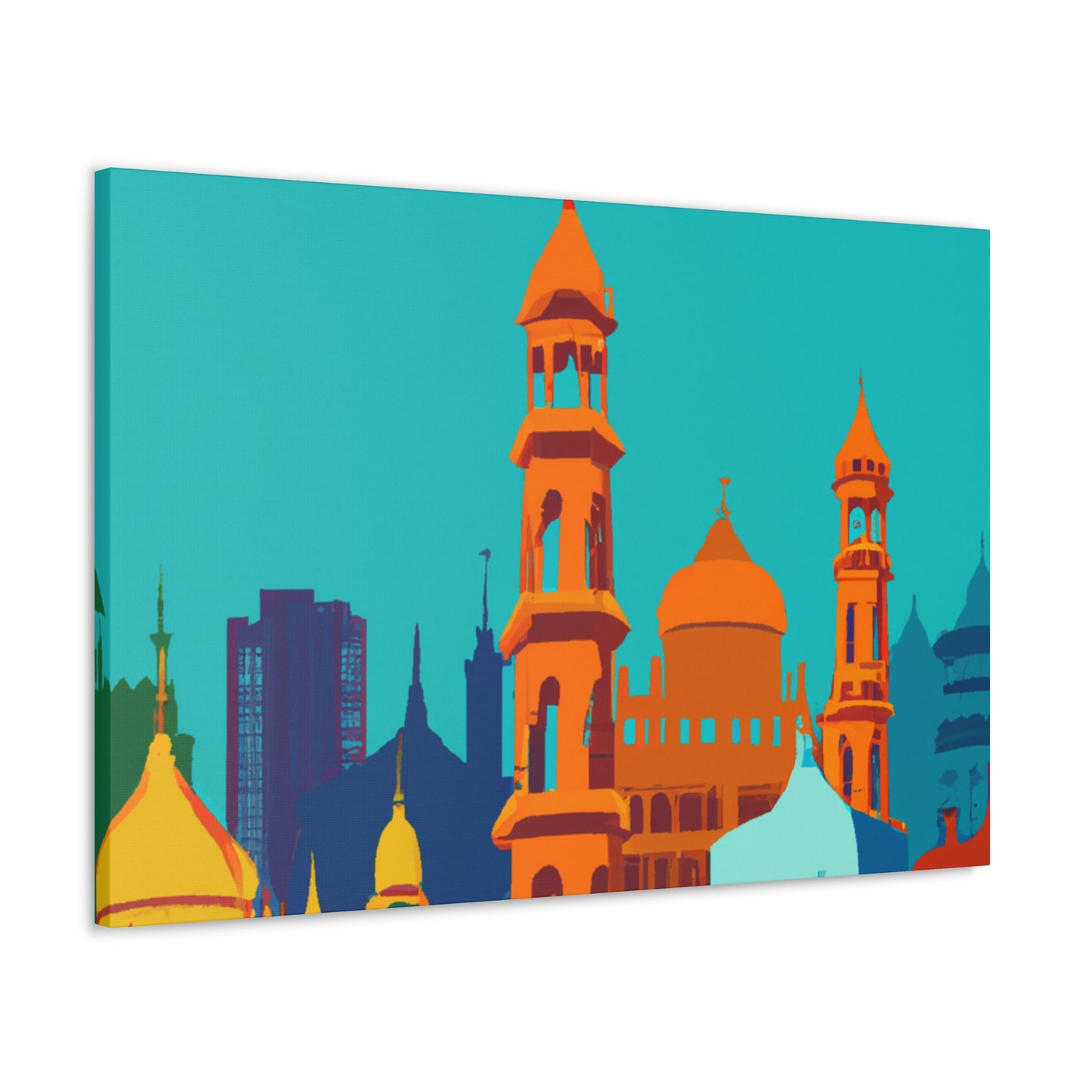 Exotic Vibrancy - Destination India - Canvas