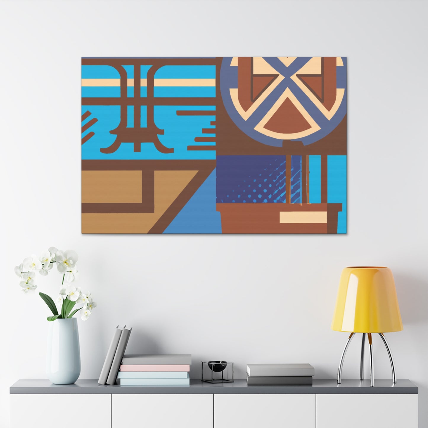 Vintage Curves - Midcentury - Canvas