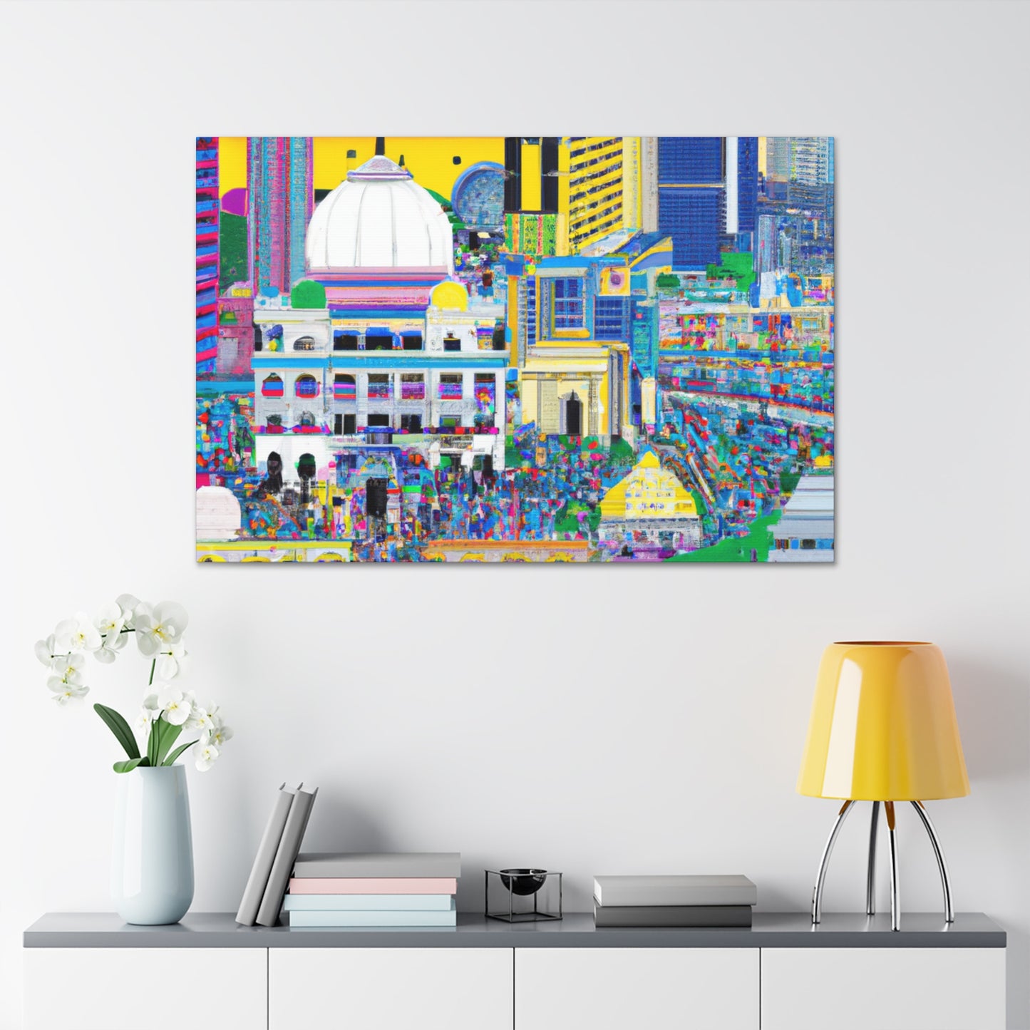 Udan- Destination India - Canvas