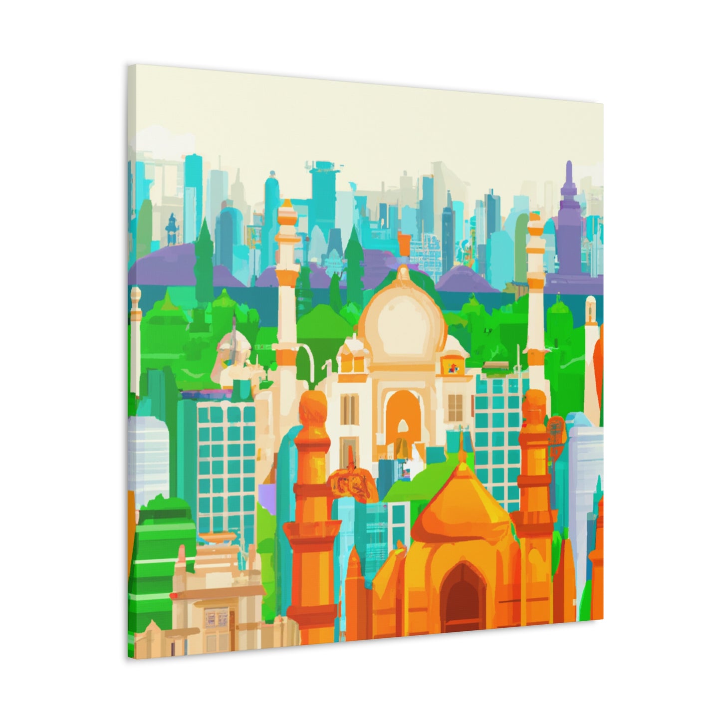 Indiastine - Destination India - Canvas