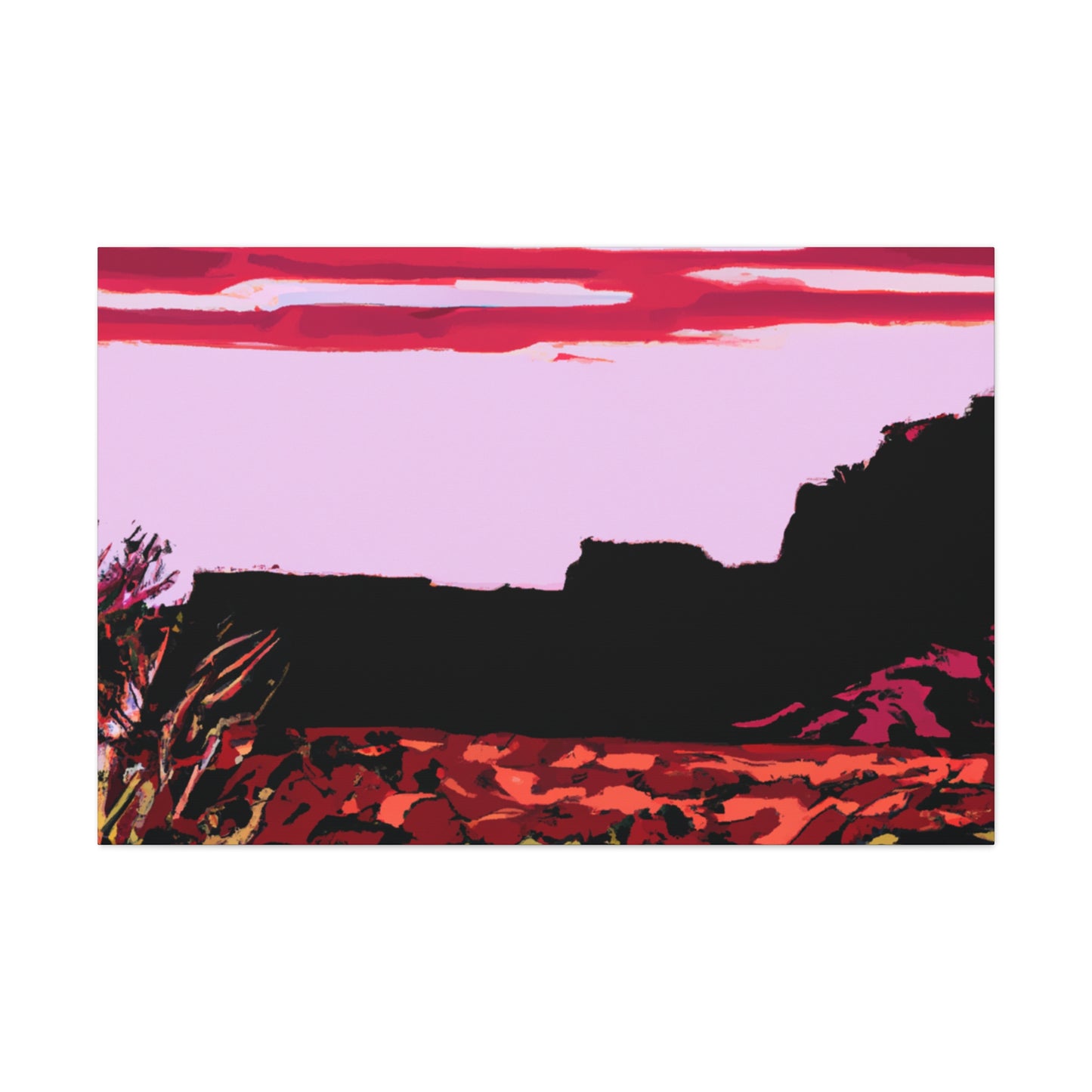 Sahara Mirage - Landscape - Canvas