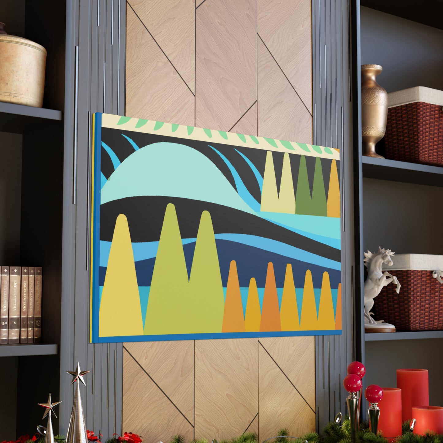 Forrest Play - Midcentury Canvas