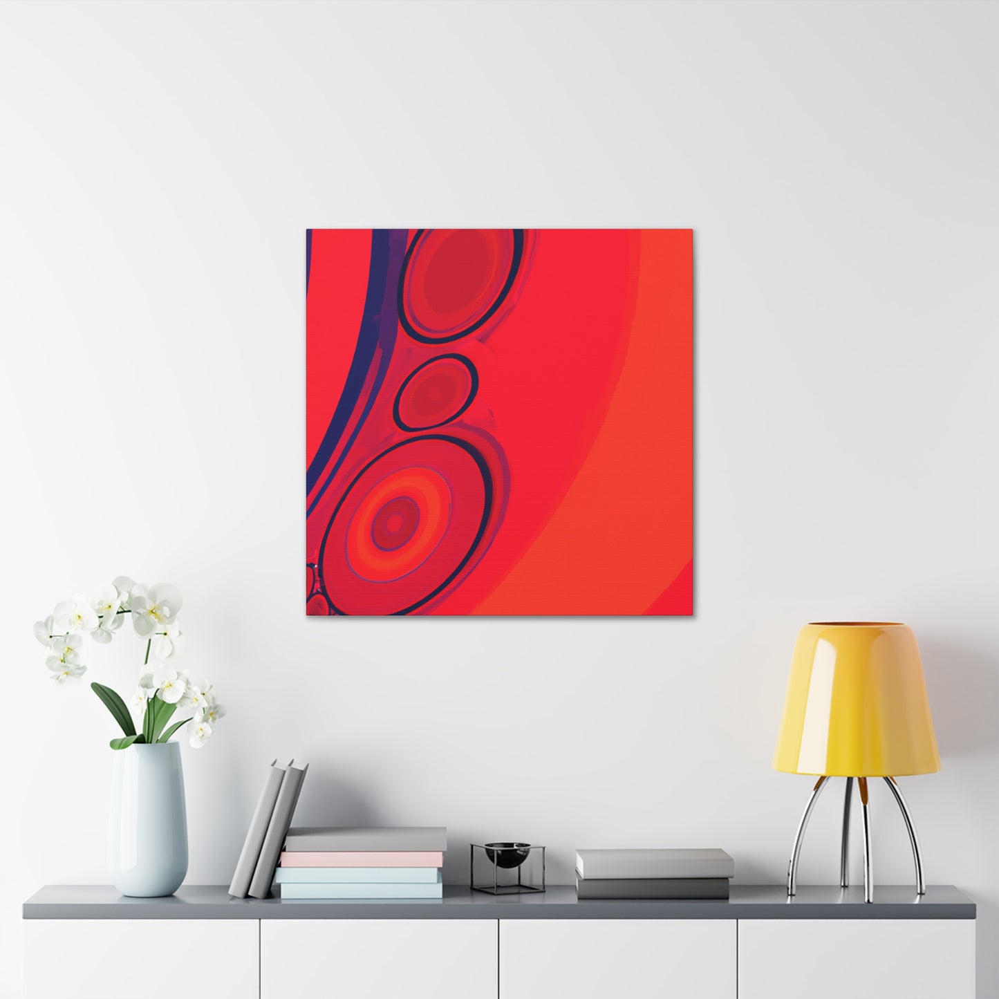 Aqua-Glimmer - Abstract - Canvas