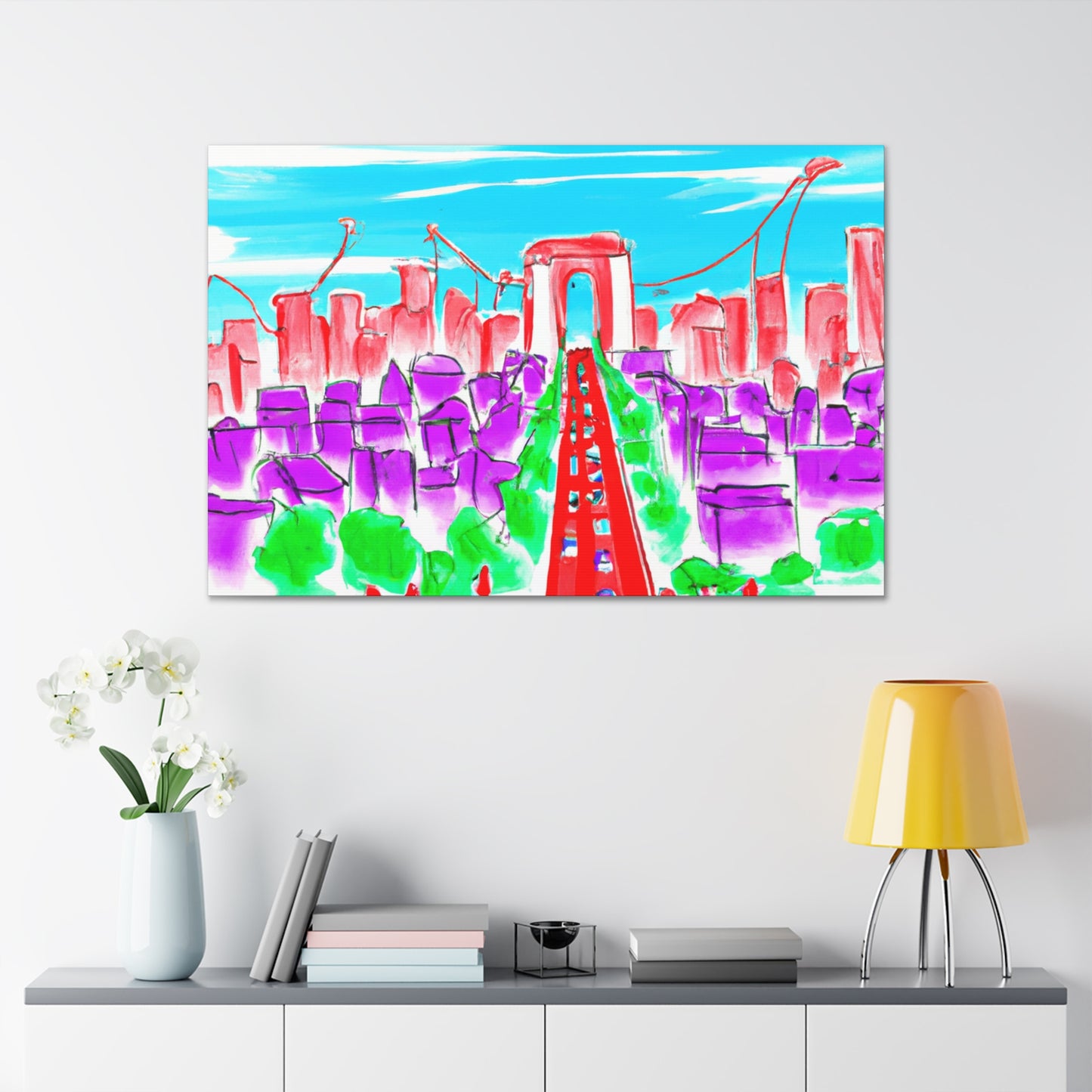 Ganges Valley - Destination India - Canvas
