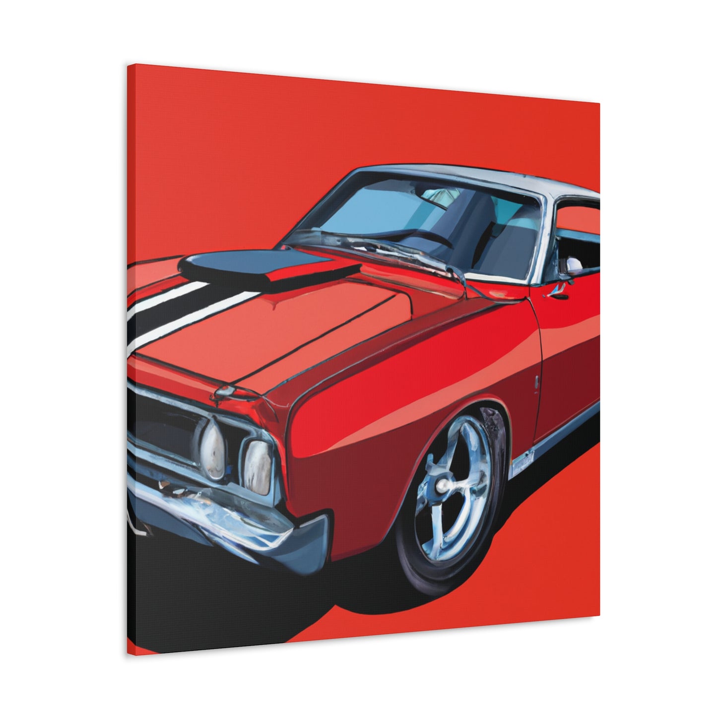 Steel Streak - Automobile - Canvas