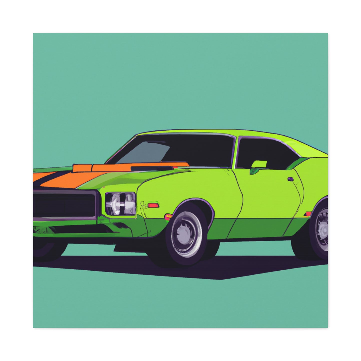 Street Shaker - Automobile - Canvas