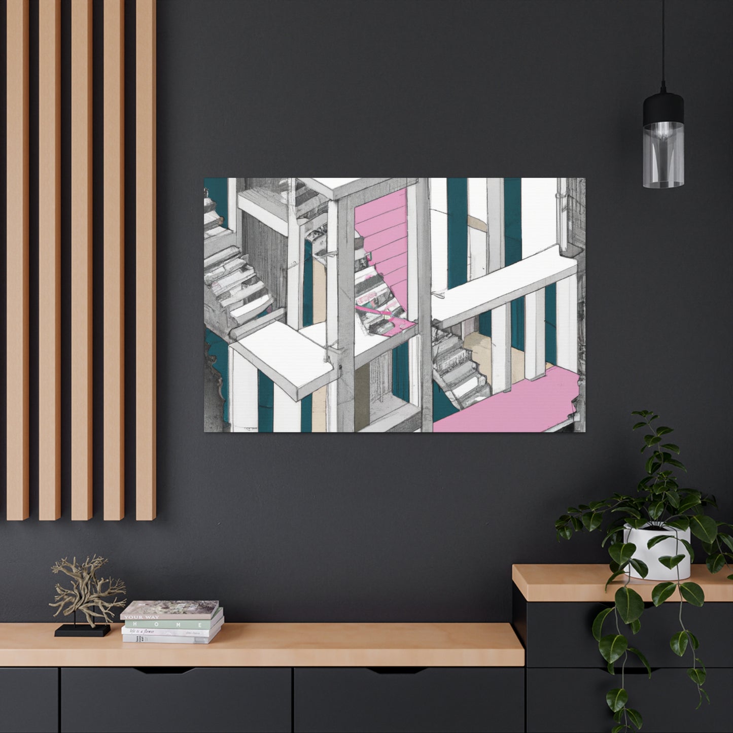 Jan Pinkmeer - Canvas - Architectural
