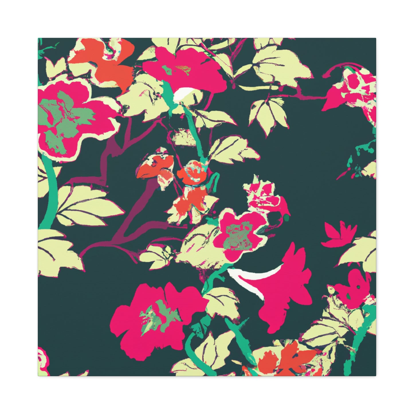 Bloominga - Floral - Canvas