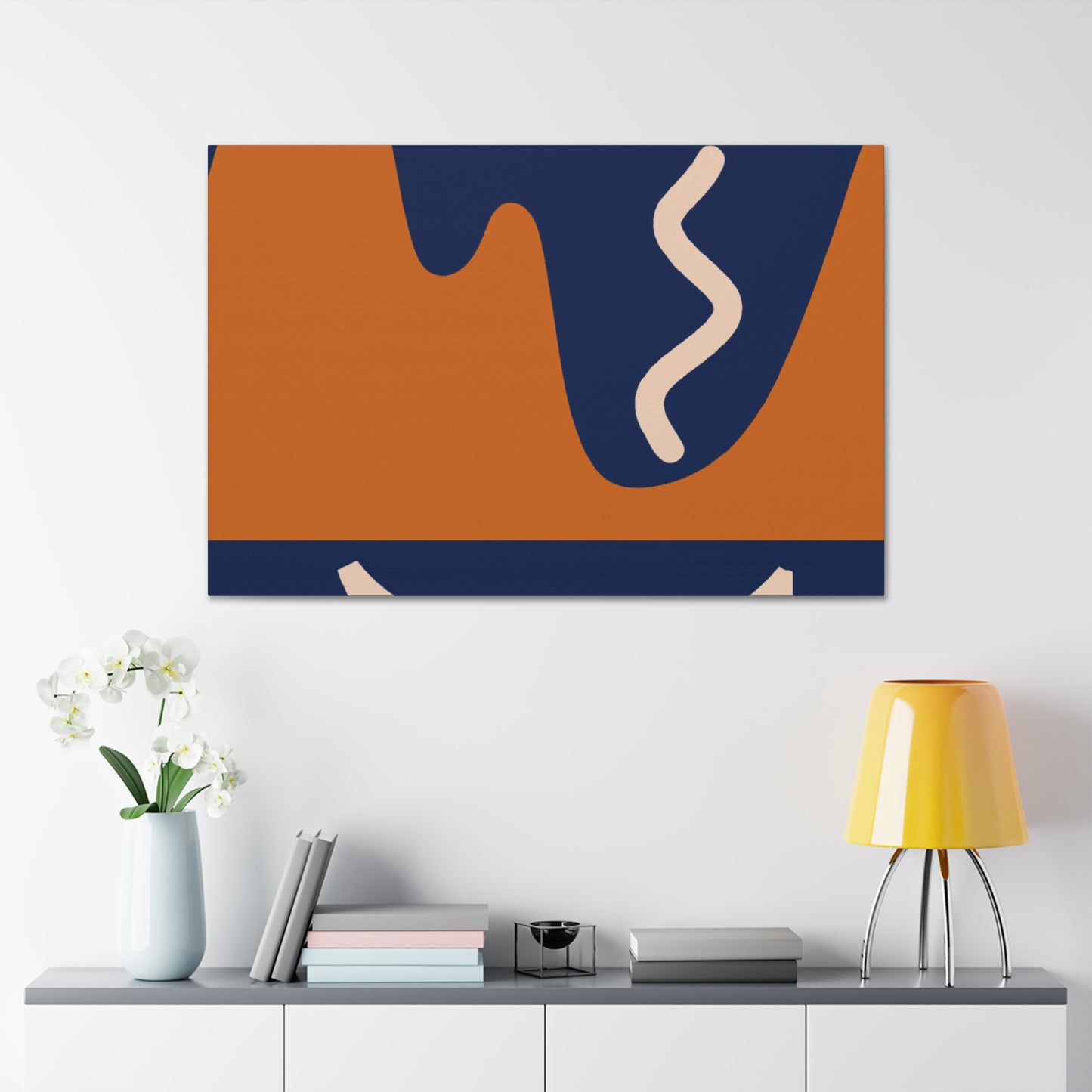 Rotating Nebula- Midcentury - Canvas