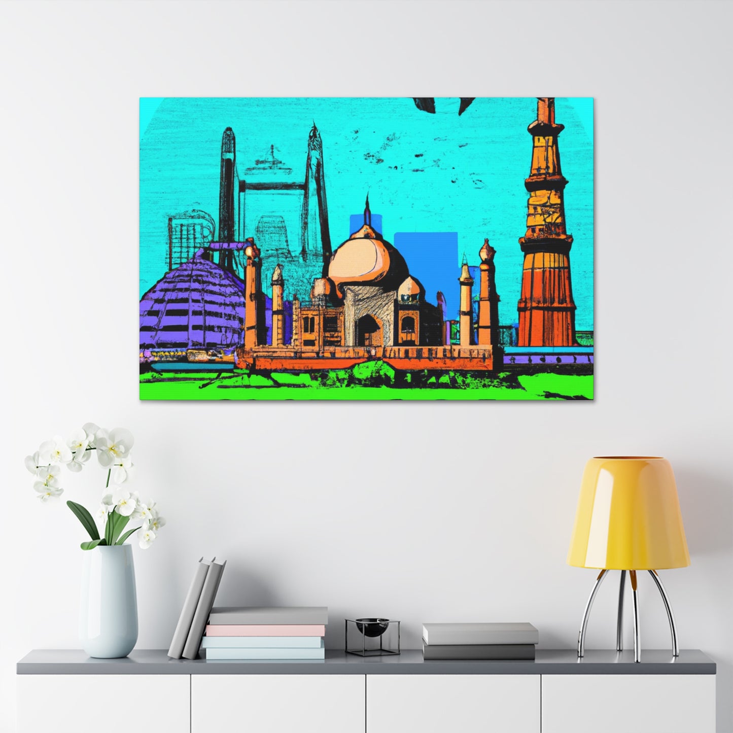 Uttarpradesh Palace - Destination India - Canvas