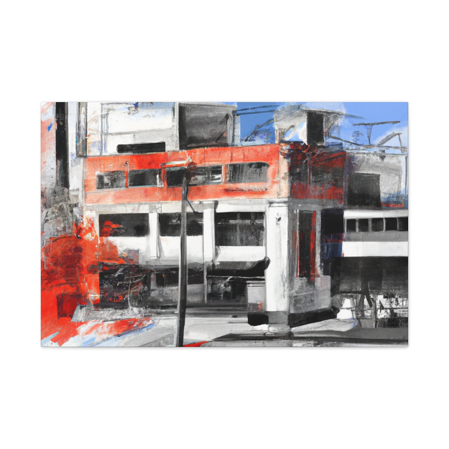 Olivette Latane - Canvas - Architectural