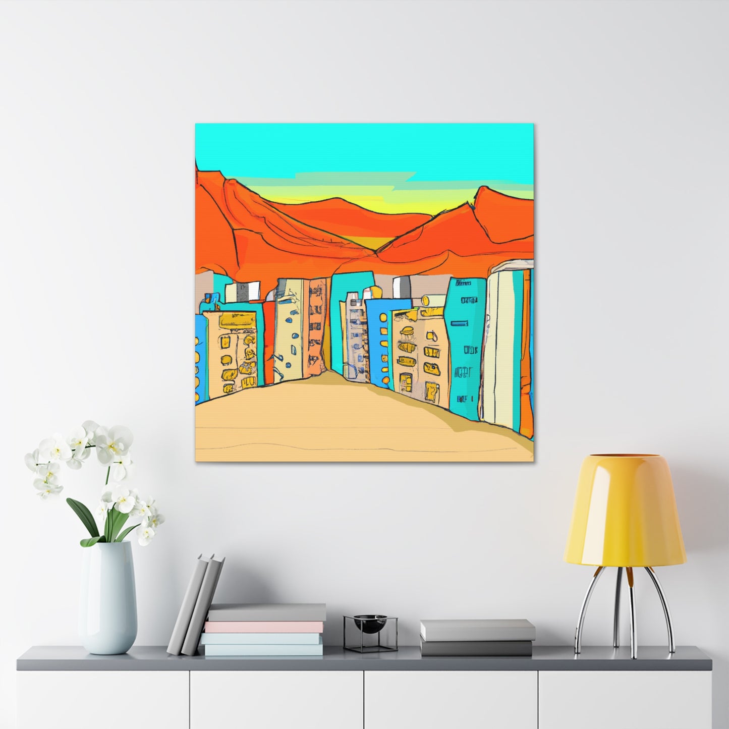 Dune Dweller - Architectural - Canvas