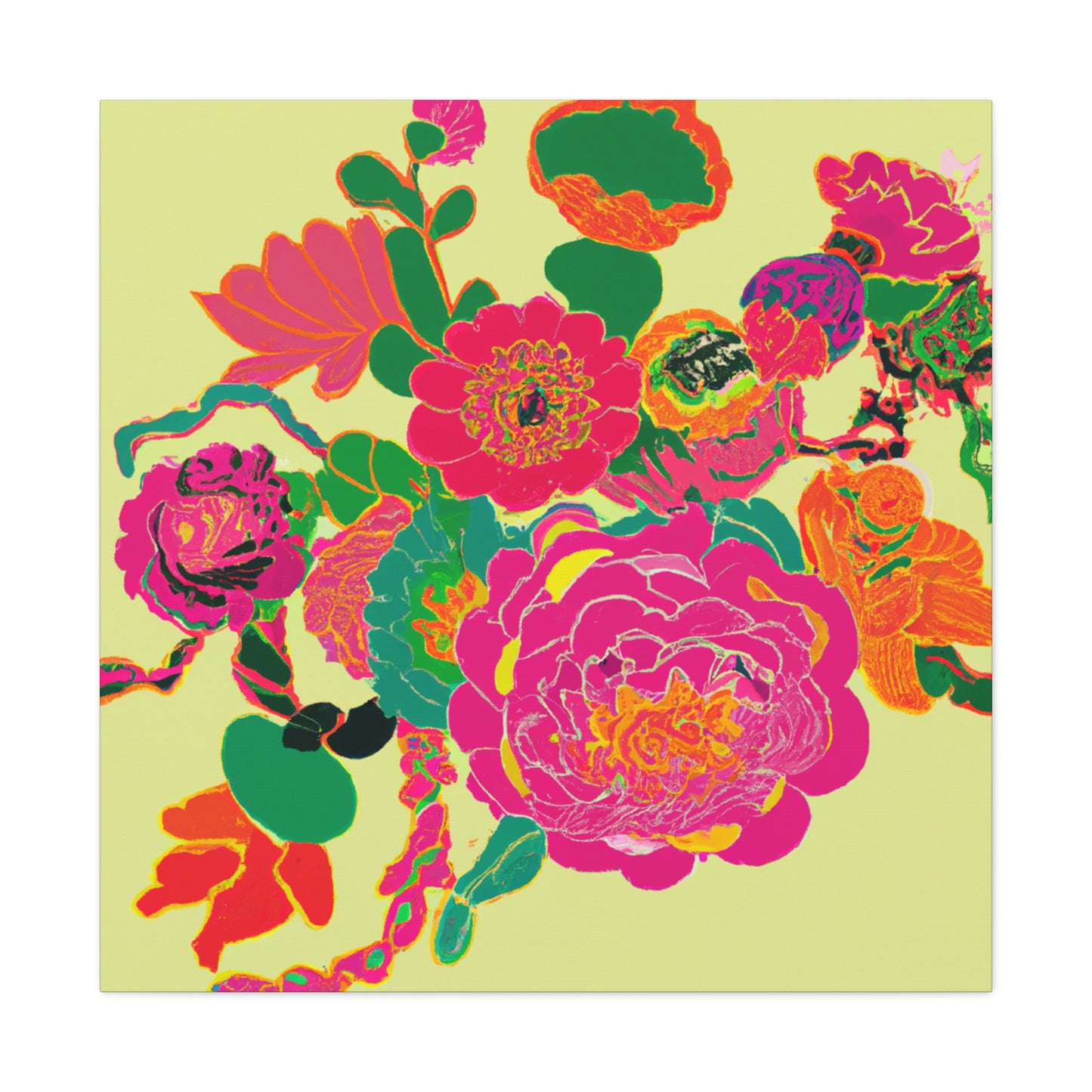 Roseanna- Floral - Canvas