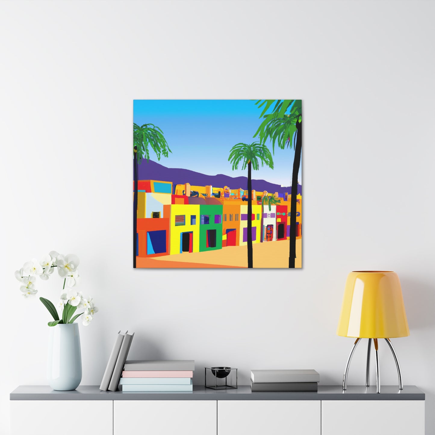 Sahara Sculpture - Architectural - Canvas