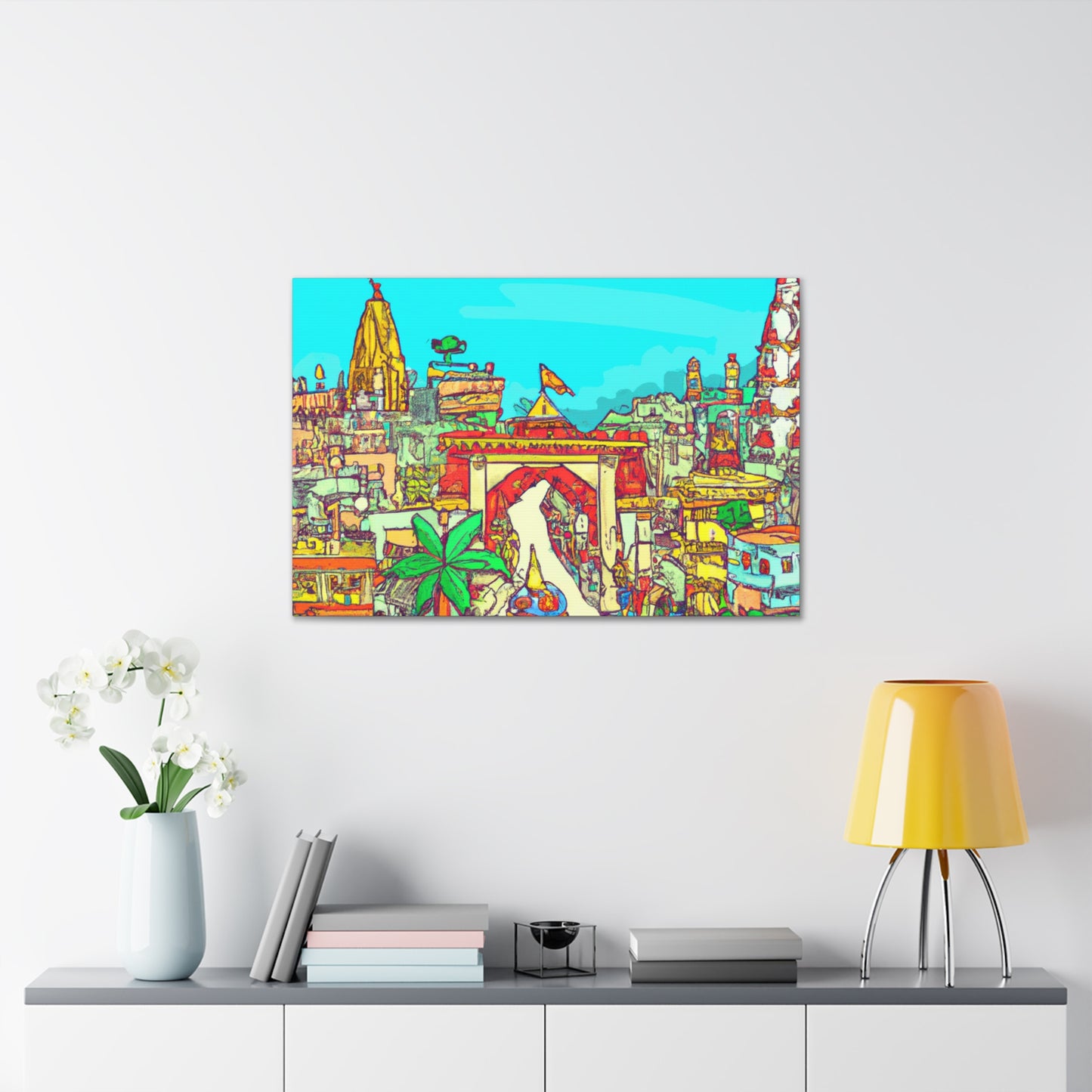 Drishti - Destination India - Canvas