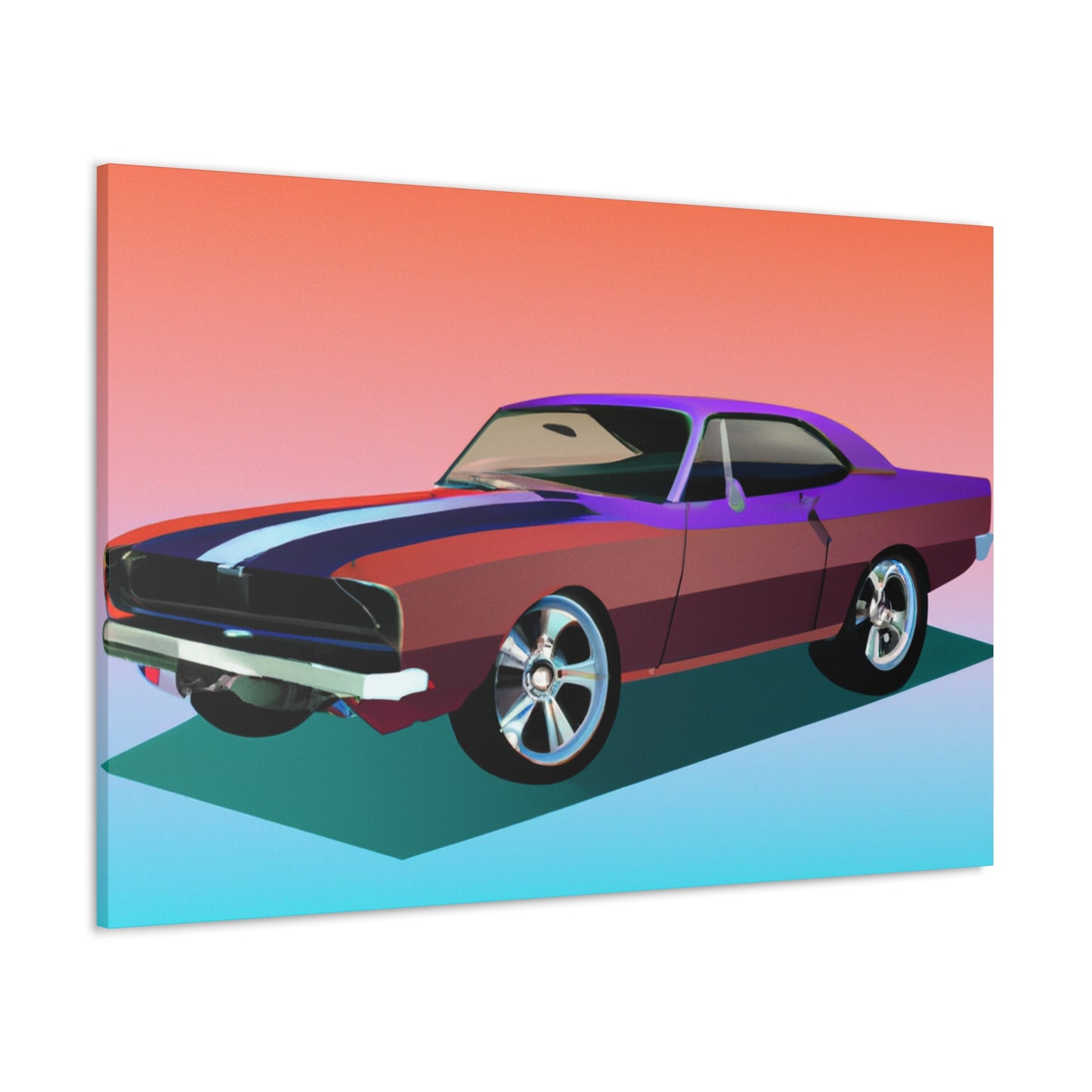 Rattler Racer - Automobile - Canvas