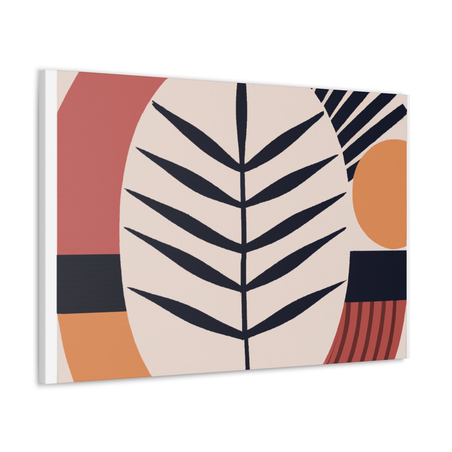 Leafy Slothion - Midcentury Canvas