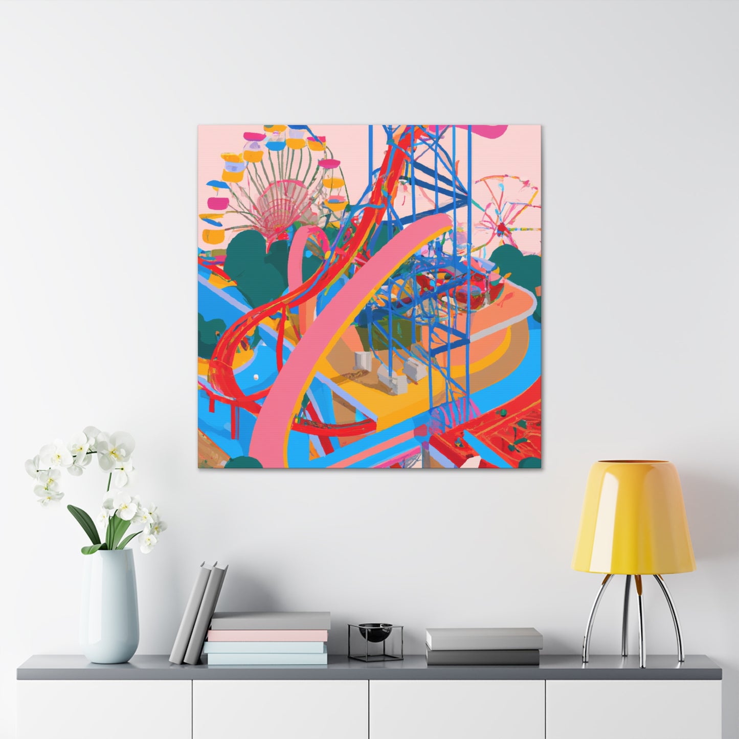 Fantasia Wonderland- Amusement - Canvas